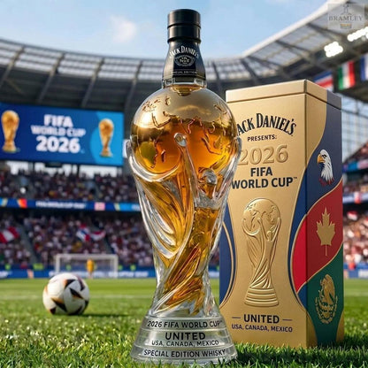 2026 World Cup Trophy Whisky Decanter