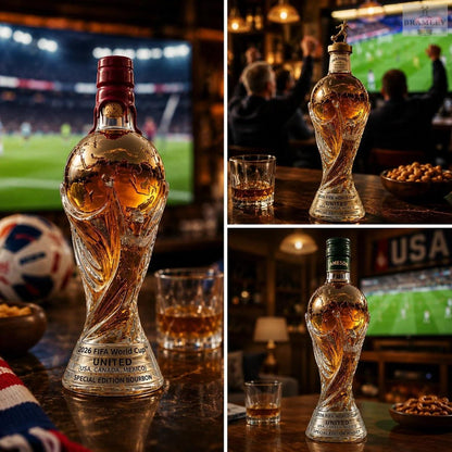 2026 World Cup Trophy Whisky Decanter