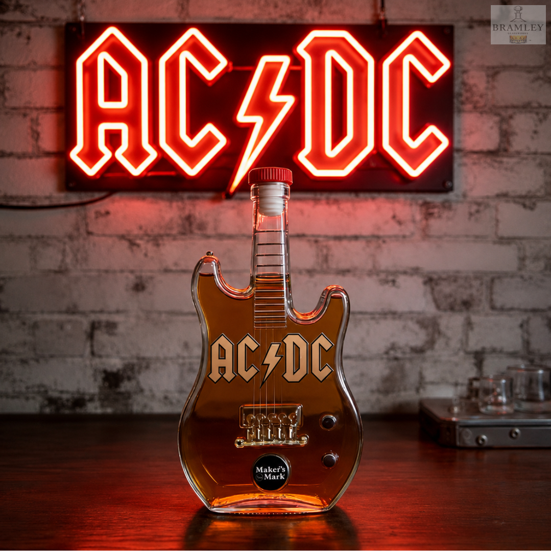 AC/DC Guitar Whisky Decanter