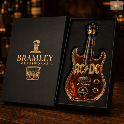 AC/DC Guitar Whisky Decanter
