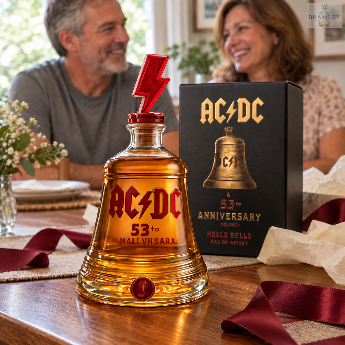 AC/DC Hells Bells Whisky Decanter