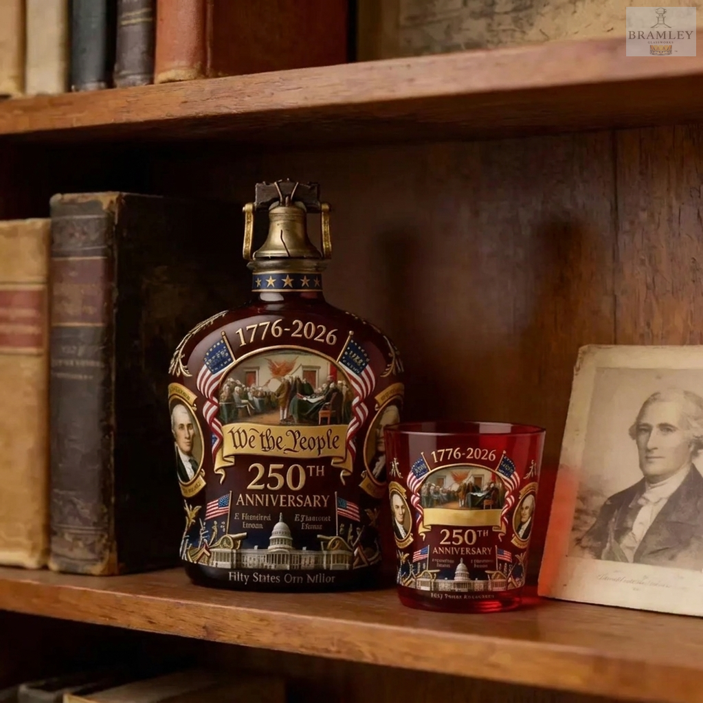 America 250th Anniversary Whisky Decanter & Glass Set