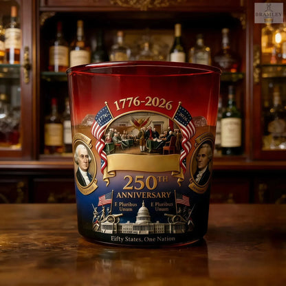 America 250th Anniversary Whisky Decanter & Glass Set