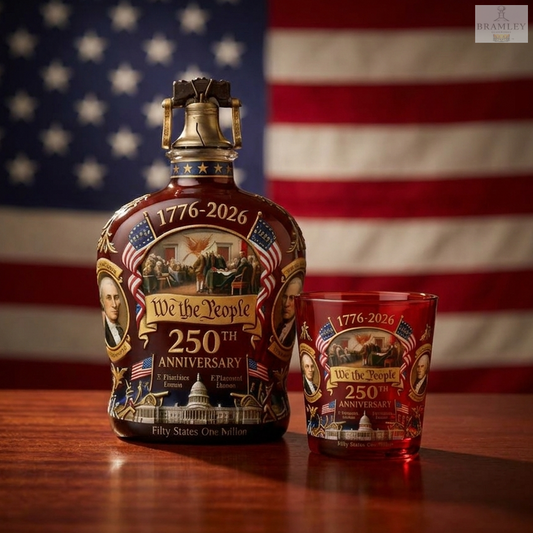 America 250th Anniversary Whisky Decanter & Glass Set