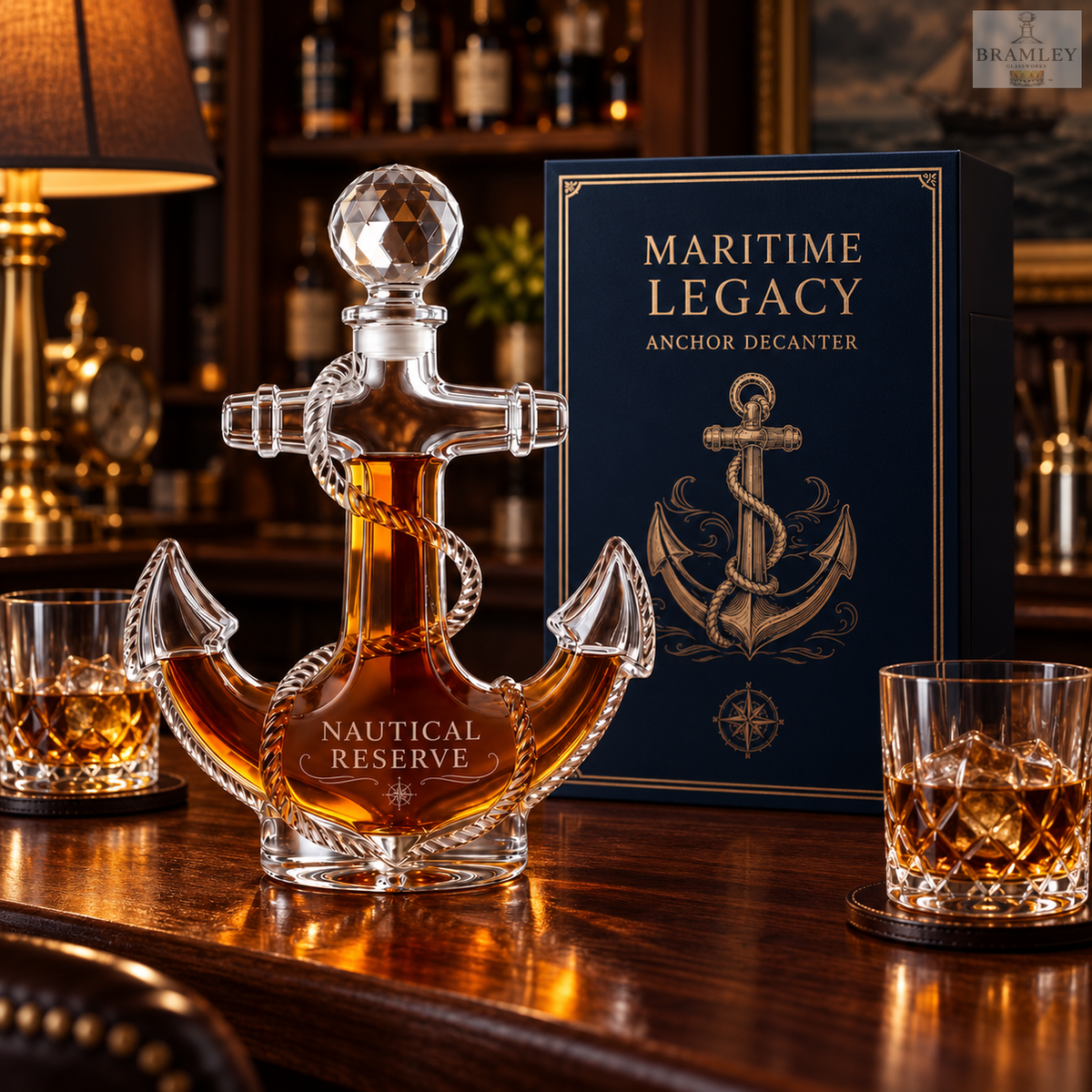 Anchor Whisky Decanter