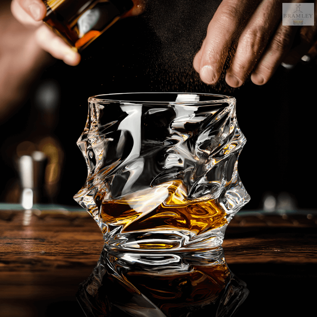Arashi Japanese Crystal Whisky Glass