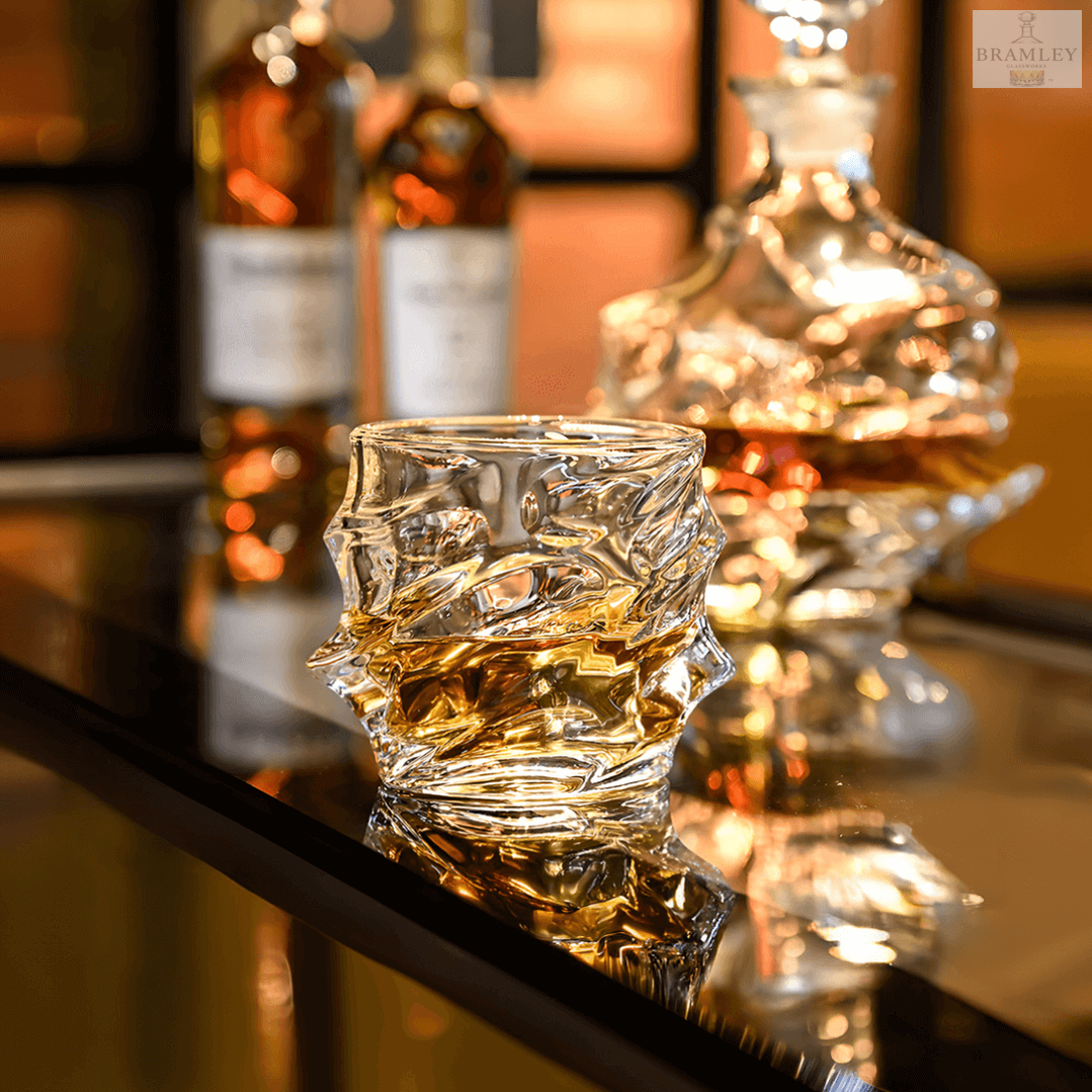 Arashi Japanese Crystal Whisky Glass