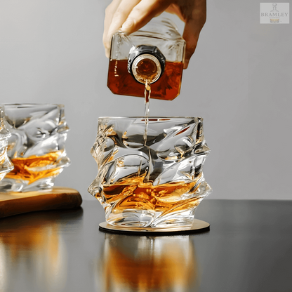 Arashi Japanese Crystal Whisky Glass