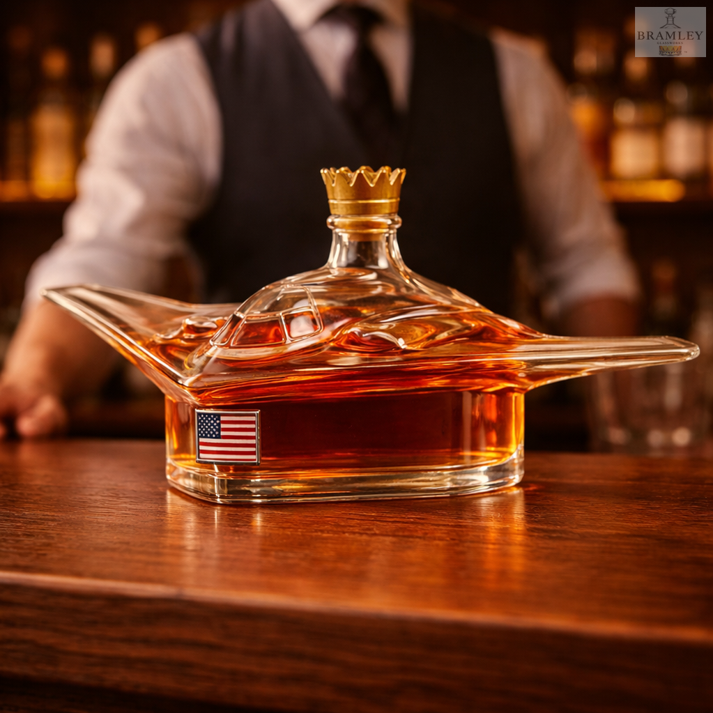 B-2 Stealth Bomber Whisky Decanter