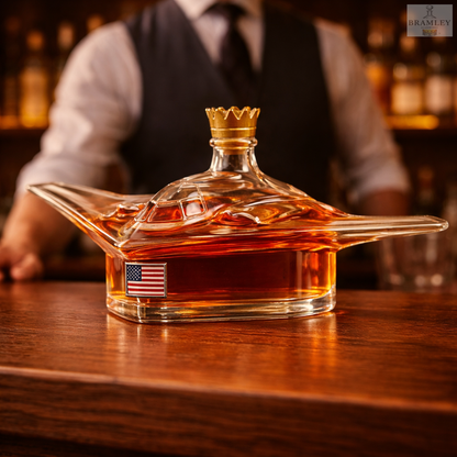 B-2 Stealth Bomber Whisky Decanter