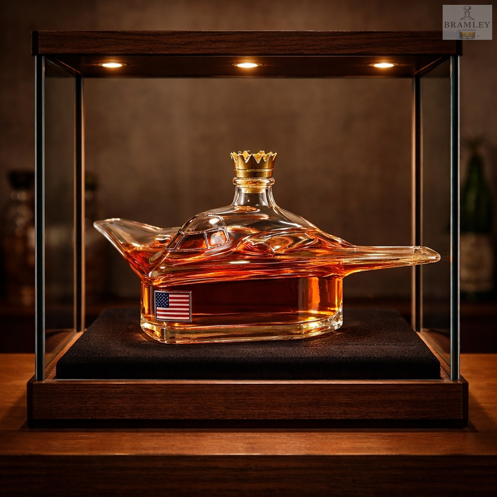 B-2 Stealth Bomber Whisky Decanter