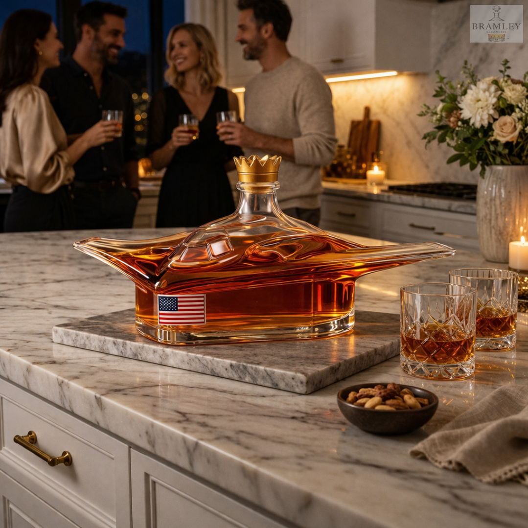 B-2 Stealth Bomber Whisky Decanter