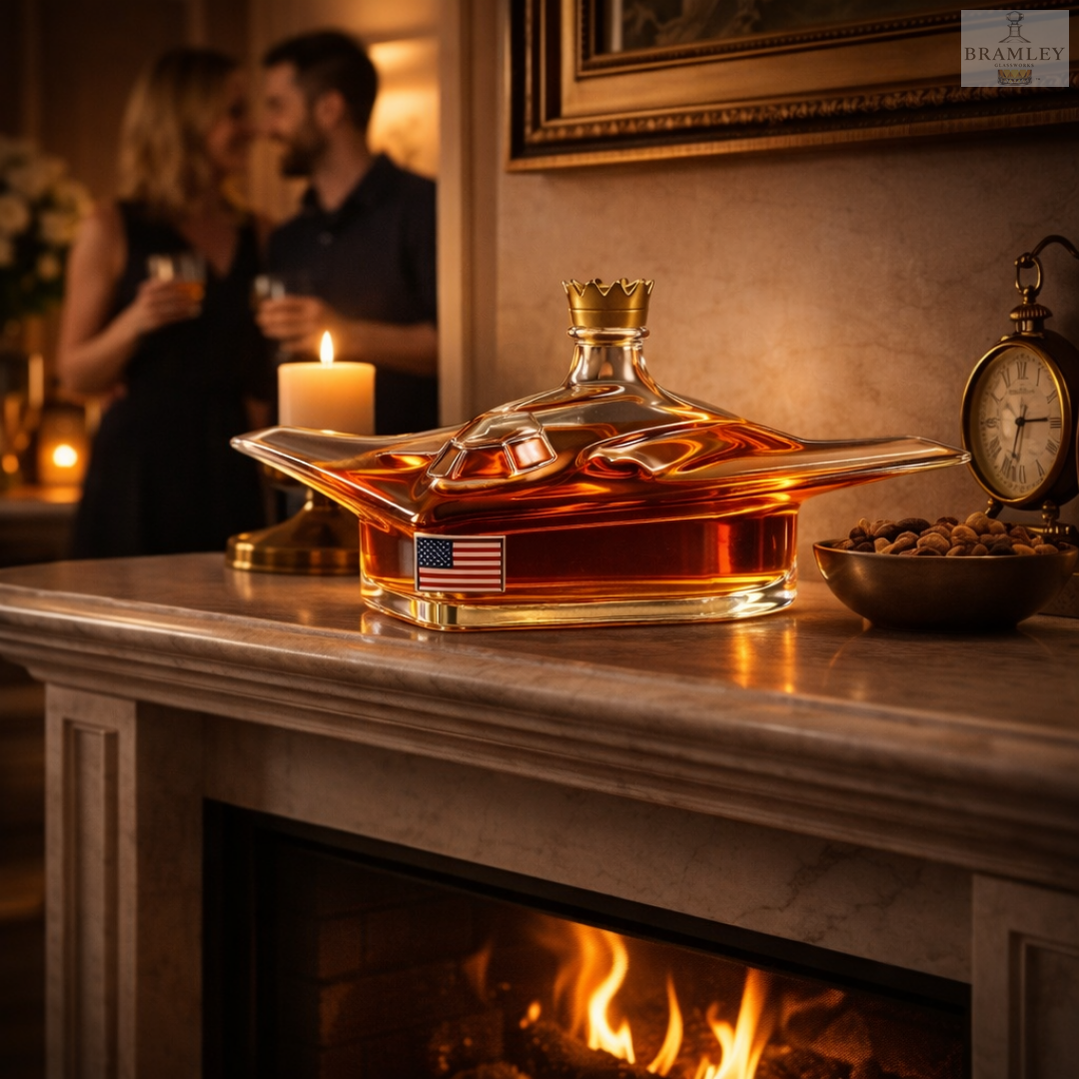 B-2 Stealth Bomber Whisky Decanter