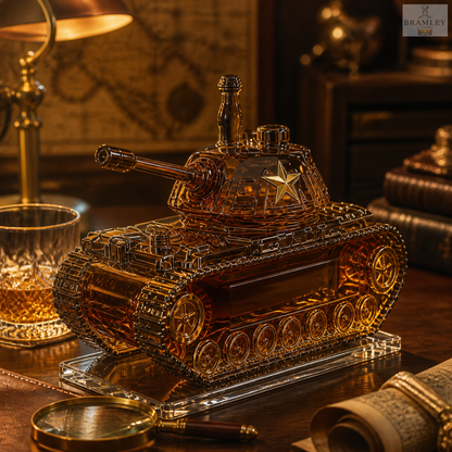 Battle Tank Whisky Decanter