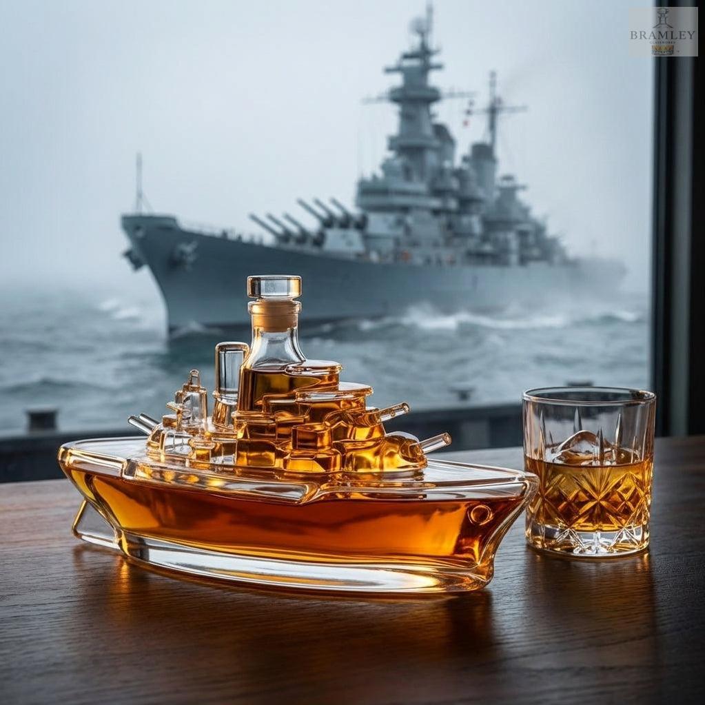 Battleship Whisky Decanter