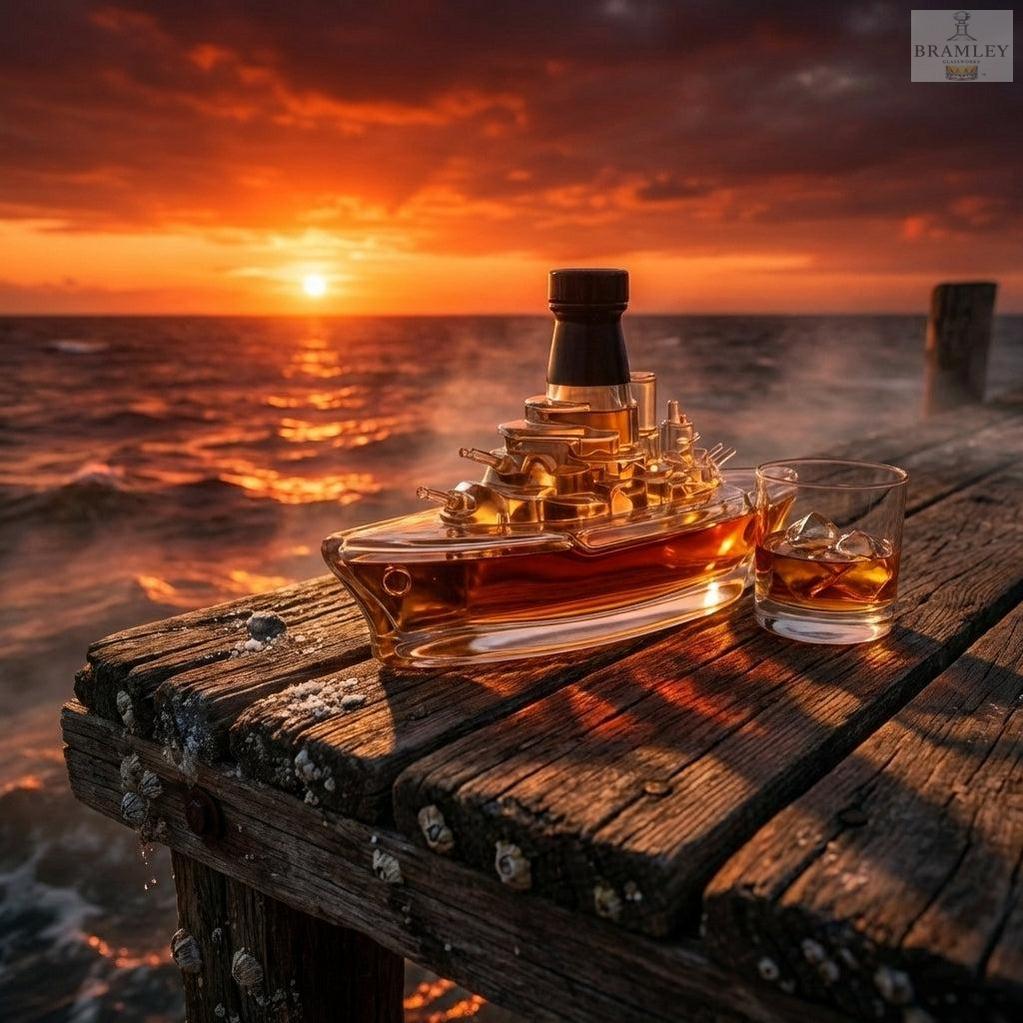 Battleship Whisky Decanter