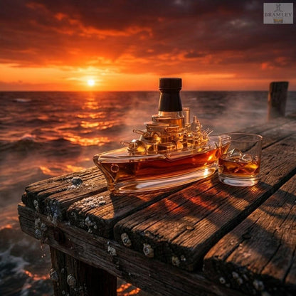 Battleship Whisky Decanter