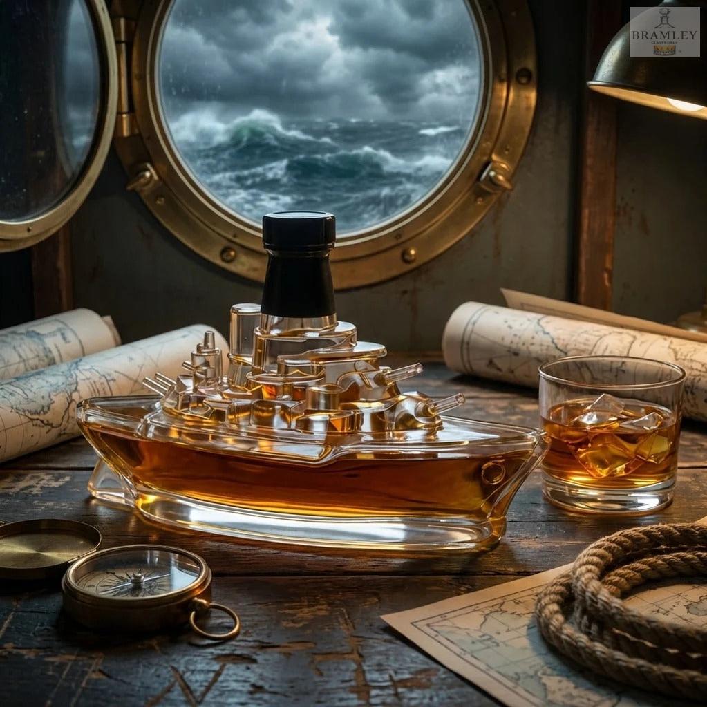 Battleship Whisky Decanter