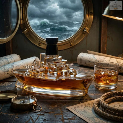 Battleship Whisky Decanter