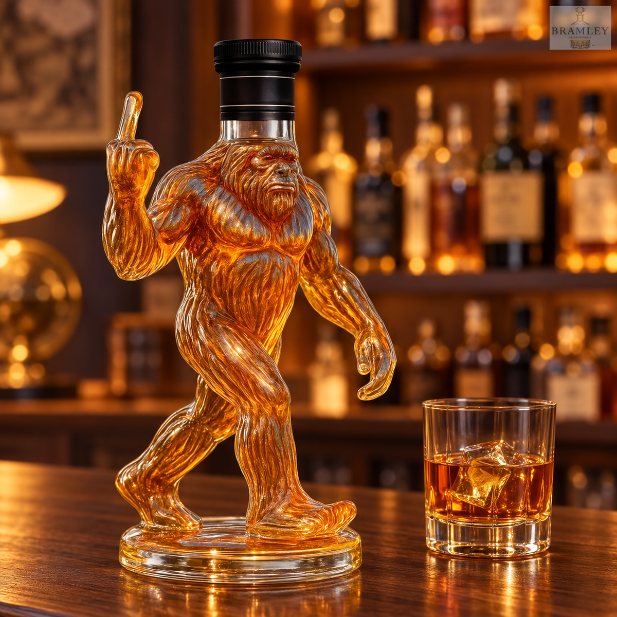Bigfoot Whisky Decanter