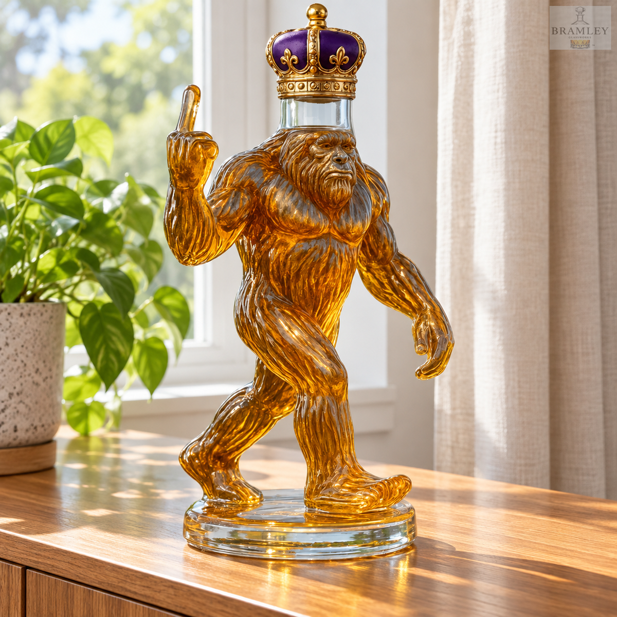 Bigfoot Whisky Decanter