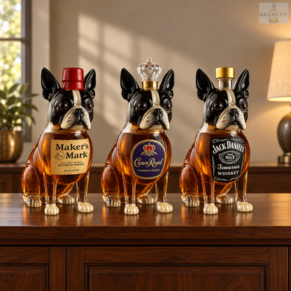 Boston Terrier Whisky Decanter