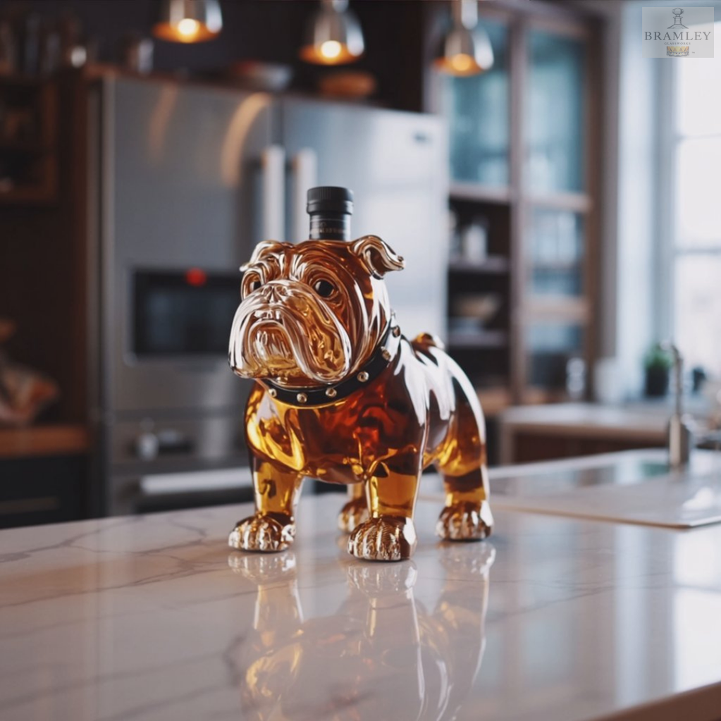 Bulldog Whisky Decanter