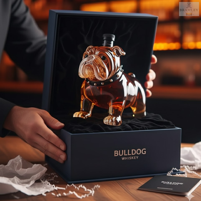 Bulldog Whisky Decanter