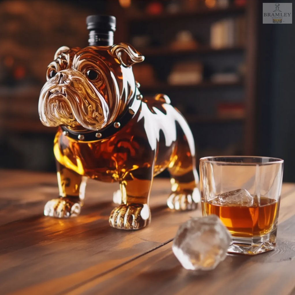 Bulldog Whisky Decanter