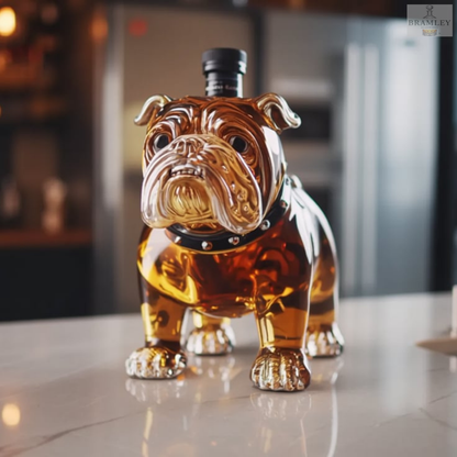 Bulldog Whisky Decanter
