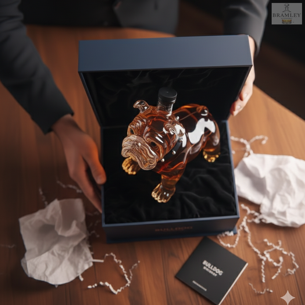 Bulldog Whisky Decanter