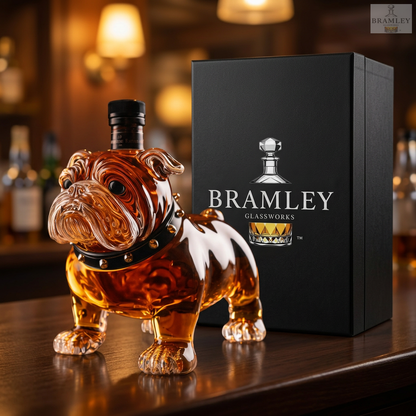 Bulldog Whisky Decanter