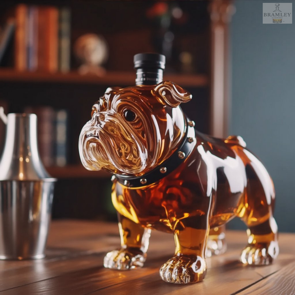Bulldog Whisky Decanter