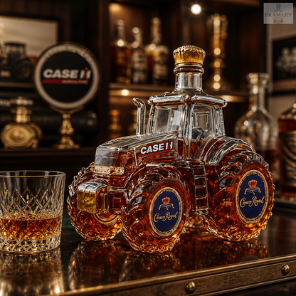 Case IH Tractor Whisky Decanter