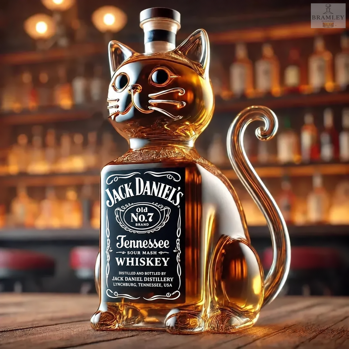 Cat Whisky Decanter