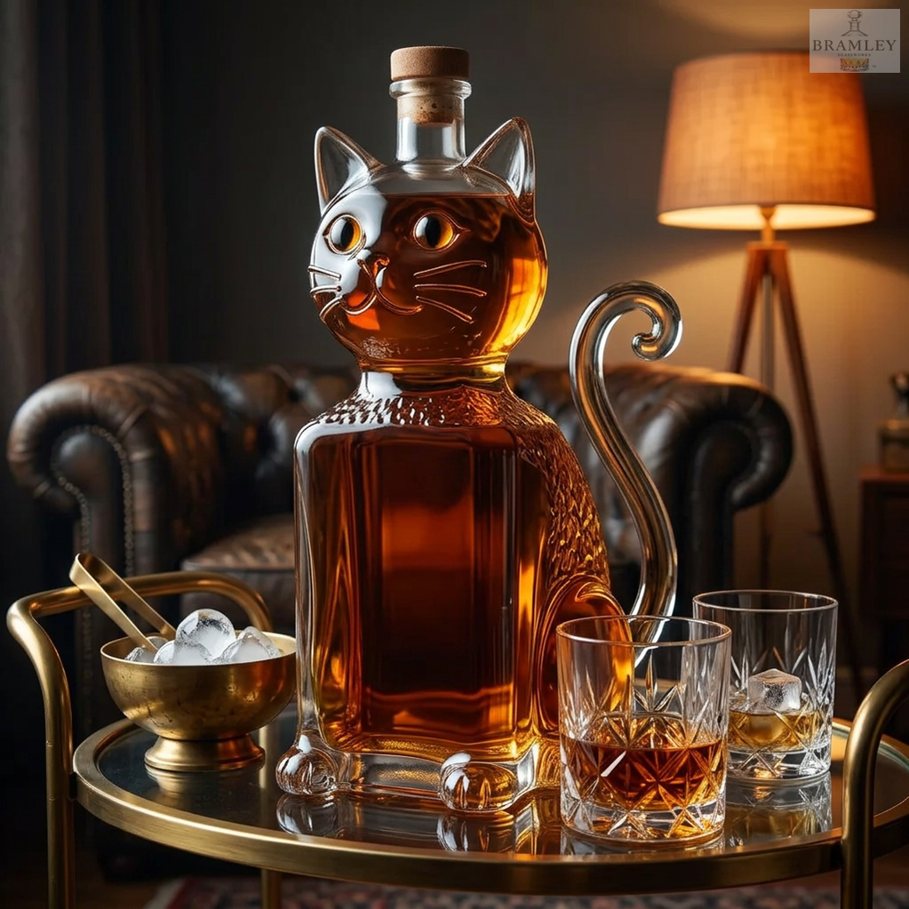 Cat Whisky Decanter