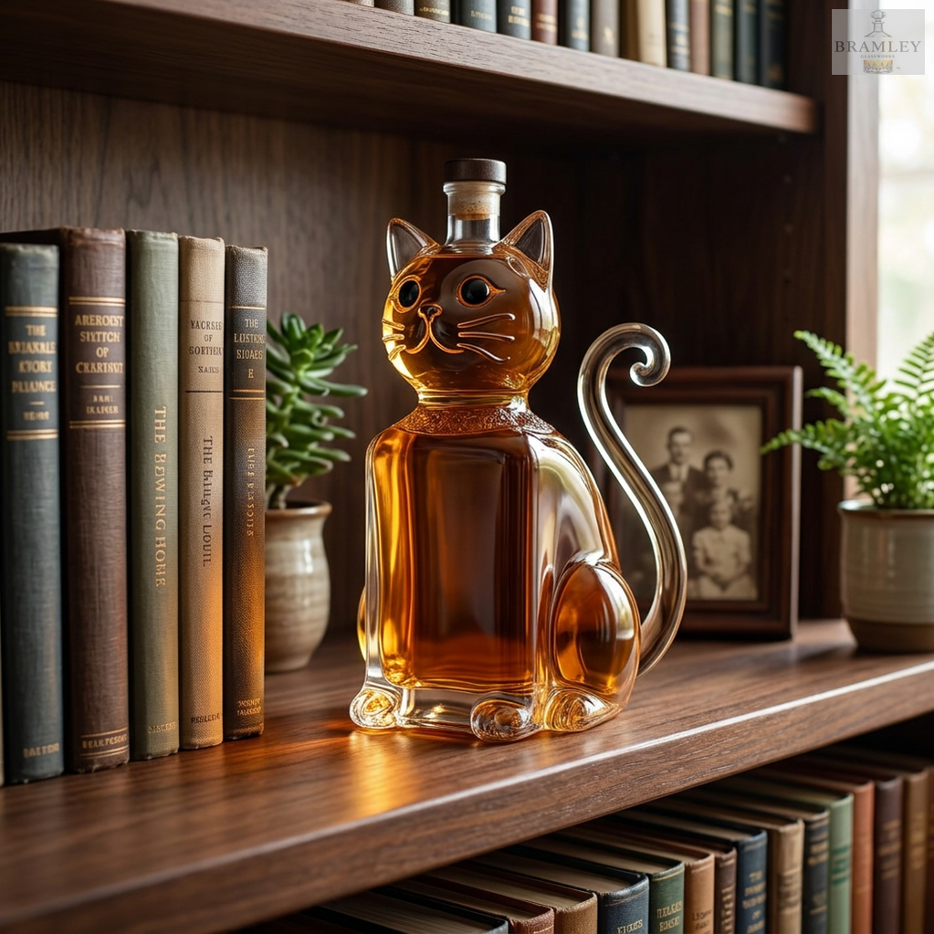 Cat Whisky Decanter