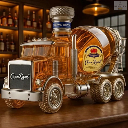 Cement Mixer Truck Whisky Decanter