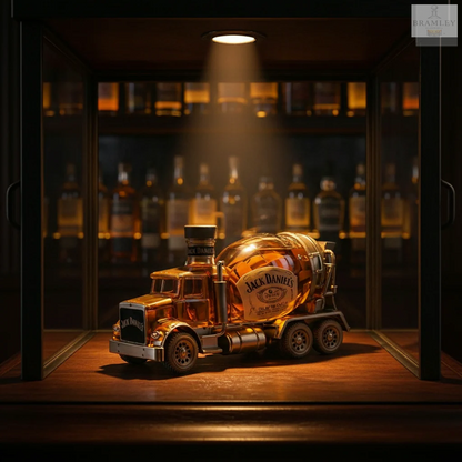 Cement Mixer Truck Whisky Decanter
