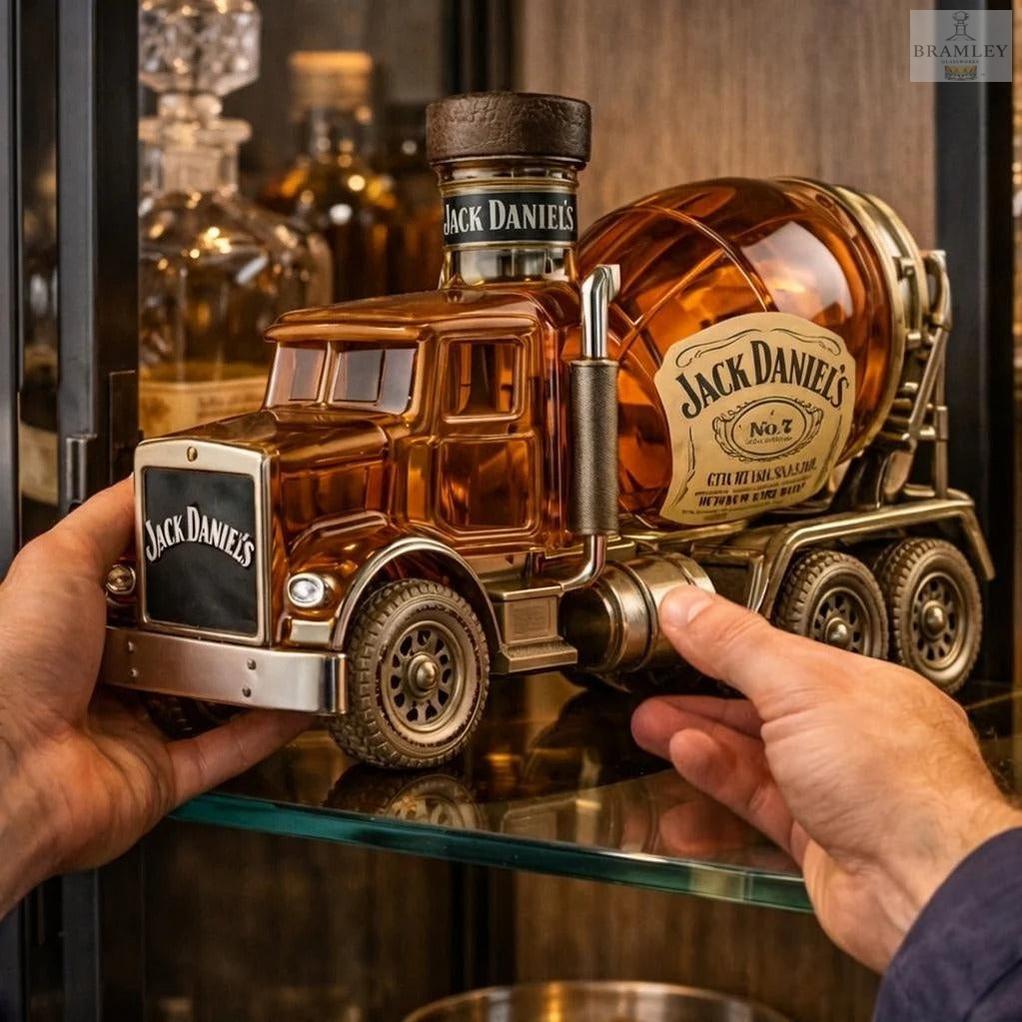 Cement Mixer Truck Whisky Decanter