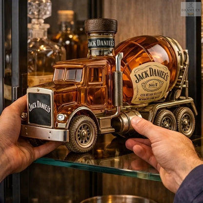 Cement Mixer Truck Whisky Decanter