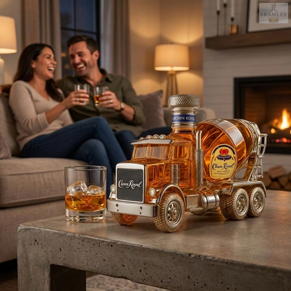Cement Mixer Truck Whisky Decanter