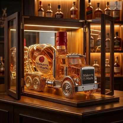 Cement Mixer Truck Whisky Decanter