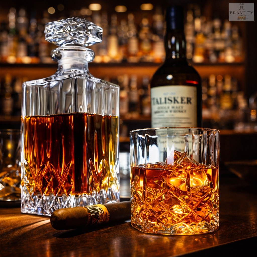 Classic Whisky Decanter & Glasses Set