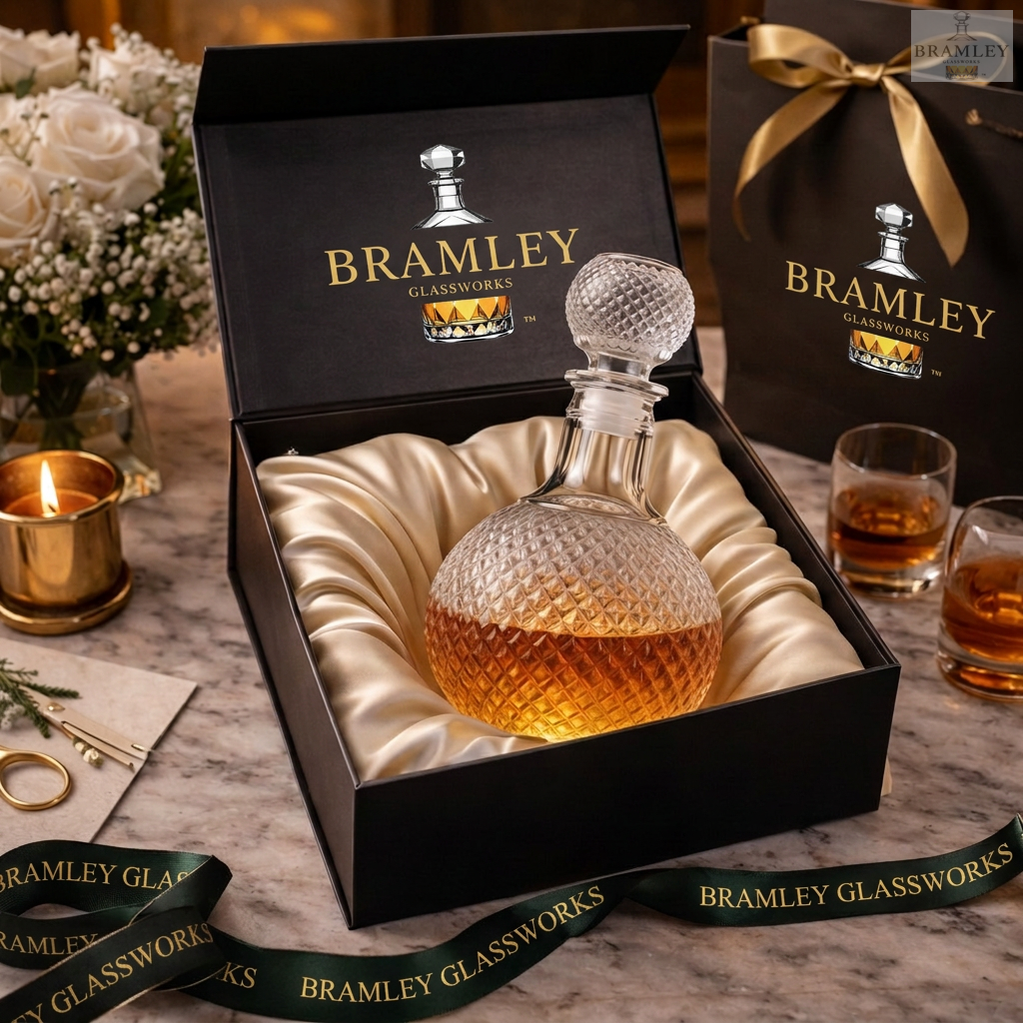 Diamond Cut Whisky Decanter
