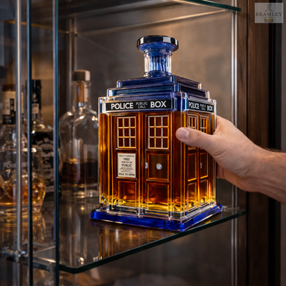 Doctor Who Police Box Whisky Decanter