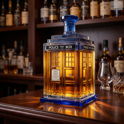 Doctor Who Police Box Whisky Decanter