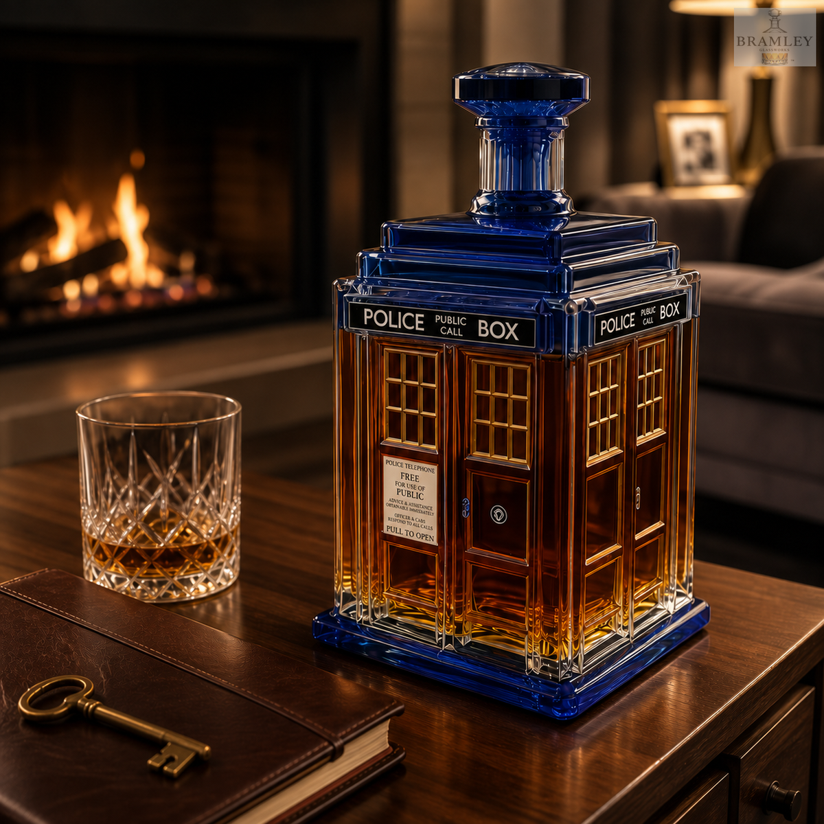 Doctor Who Police Box Whisky Decanter