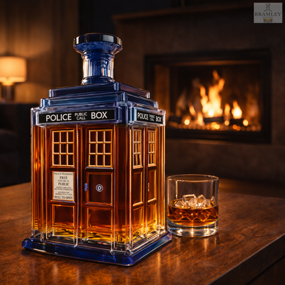 Doctor Who Police Box Whisky Decanter