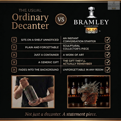 Dragon Head Whisky Decanter
